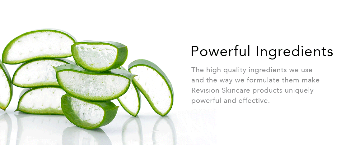 Aloe Vera used in Revision Skincare