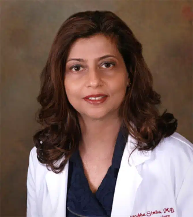 portrait of dr anubha sinha